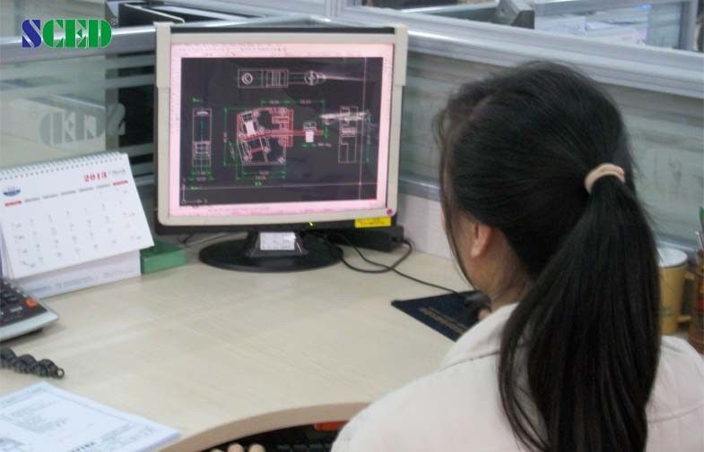 SCED ELECTRONICS CO., LTD. linha de produção da fábrica