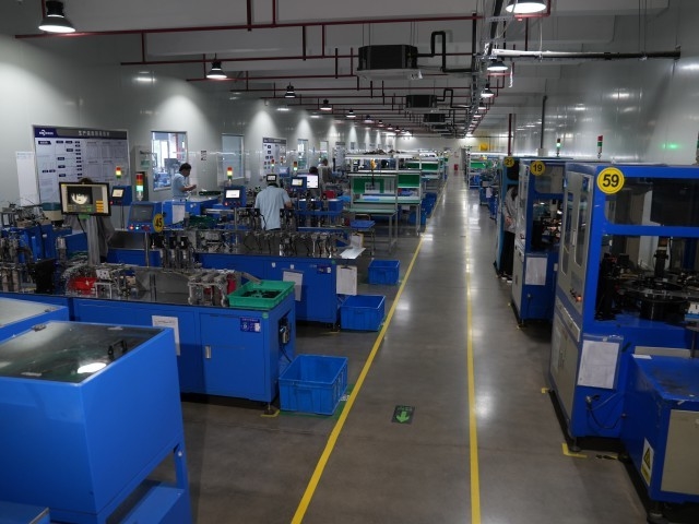 SCED ELECTRONICS CO., LTD. linha de produção da fábrica