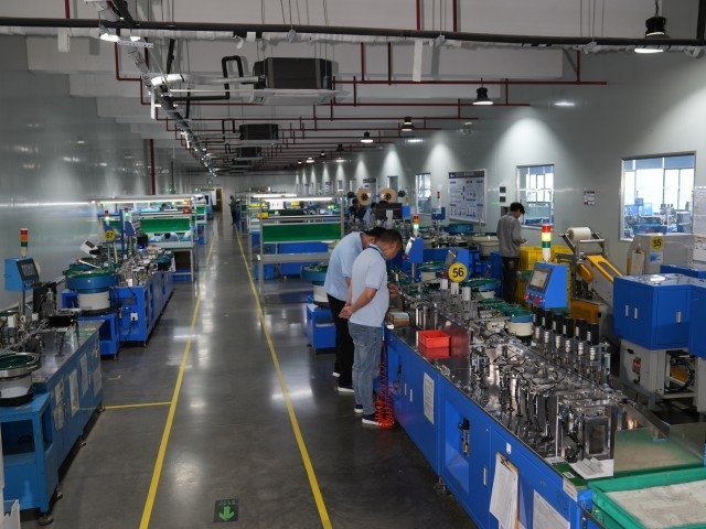 SCED ELECTRONICS CO., LTD. linha de produção da fábrica