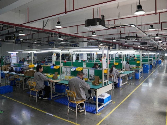SCED ELECTRONICS CO., LTD. linha de produção da fábrica