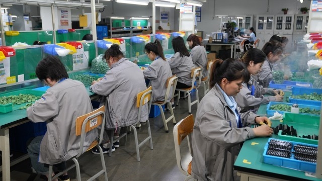 SCED ELECTRONICS CO., LTD. linha de produção da fábrica
