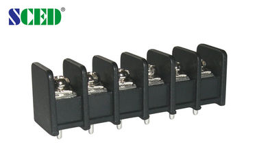 Espaçamento central 8,25 mm Barreira Terminal Bloco PBT UL94-V0 latão para alimentação / controle de automação