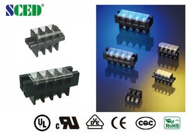 alimentação da perfuração de 180A 21mm através do conector terminal da montagem do painel com tampa plástica