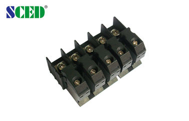 Alimentação com a perfuração de bronze elétrica 15mm M5 dos conectores 85A do bloco de terminais