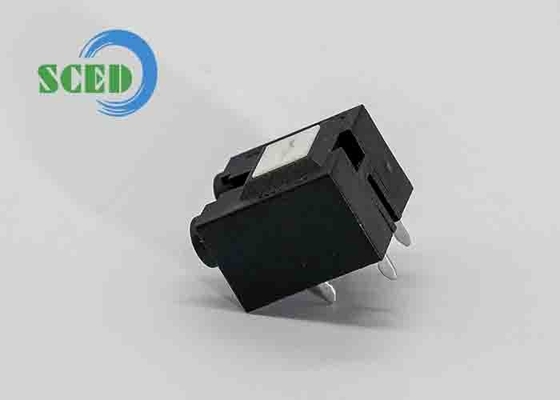 Bloco terminal preto de tipo parafuso de 300 V 10 A PBT para ligação elétrica -40C-105C