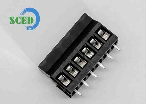 5.08mm 300V 10A PA66 Bloco de terminais de PCB Euro Tipo de série de elevação para controle automático
