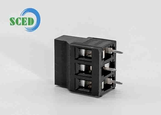 Brass PA66 PCB Terminal Block 5.08mm 300V 10A para conversão de frequência
