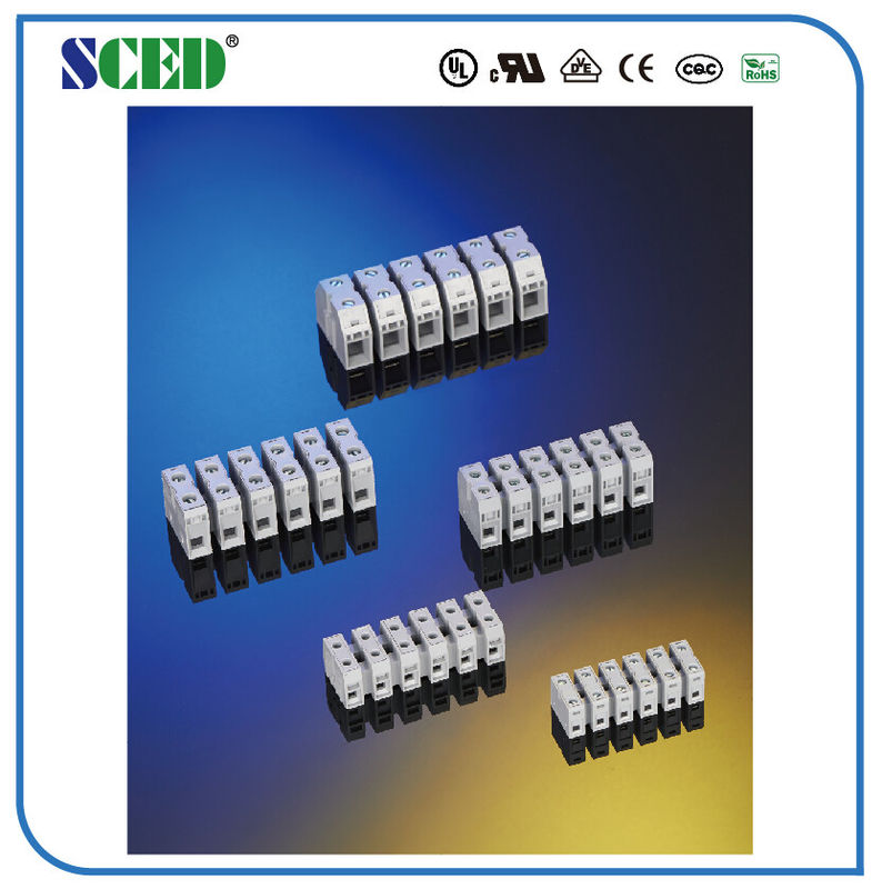 Lance o bloco de conector terminal 2-16 Pólos de 14.5mm 600V 65A PA66