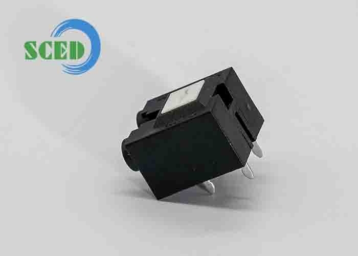 Bloco terminal preto de tipo parafuso de 300 V 10 A PBT para ligação elétrica -40C-105C
