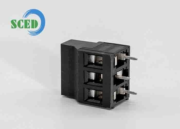 Brass PA66 PCB Terminal Block 5.08mm 300V 10A para conversão de frequência