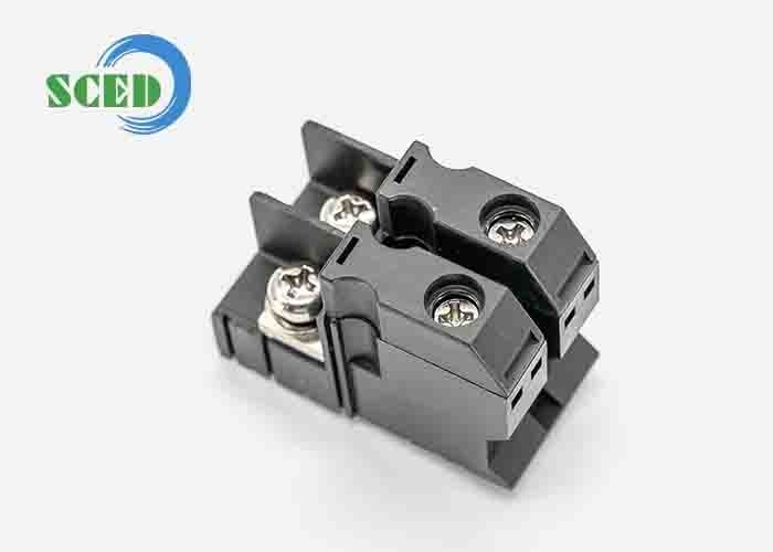 30A Rated Current Feed Through Terminal Block with Screw Connection Type and 16mm2 Rated Connecting Capacity