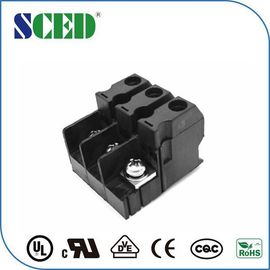 Módulo contínuo 3 com o preto do PC 600V do passo 12.7mm do bloco terminal