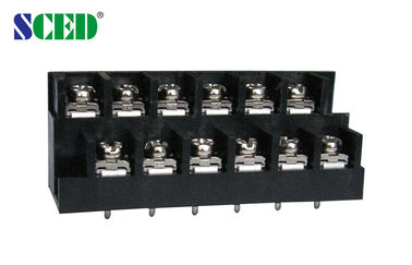 250V / blocos de terminais da barreira de 15A PBT 8.70mm que espaçam 14 Polos UL94-V0