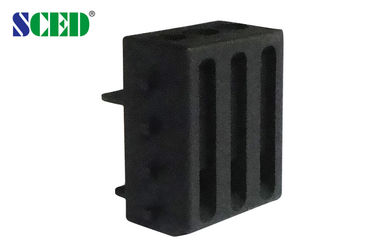Lance o bronze 300V 15A 3 Pólos PA66 UL94-V0 do bloco terminal do PWB de 6.2mm