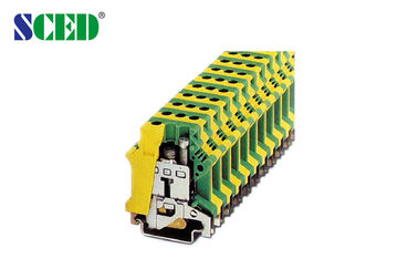 25mm feitos sob encomenda 2 entrada britânica do fio do ângulo direito dos terminais 12.2mm do trilho do ruído