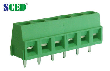 Conector de bloco de terminal de espaçamento de 5,08 mm de 300V 10A para PCB com parafuso M3 e revestimento de estanho