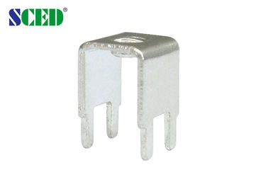componentes elétricos de bronze do bloco de terminais do PWB do espaço do centro de 5.0mm
