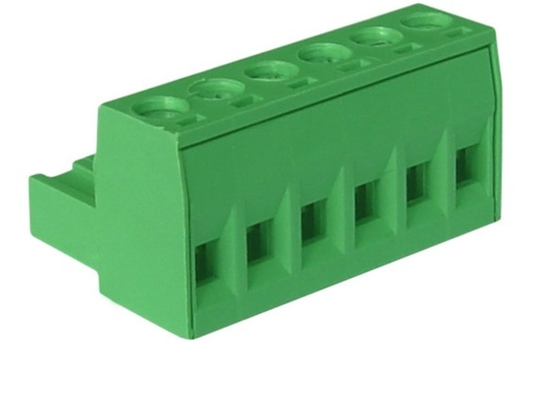 Peças 300V/18A fêmeas elétricas do parafuso do M3 dos blocos de terminais do passo 5.08mm