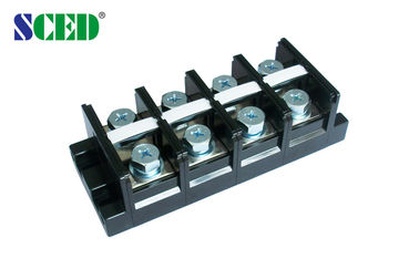 Passo alto preto 600V 240A do conector 36.00mm do bloco terminal do PWB da corrente