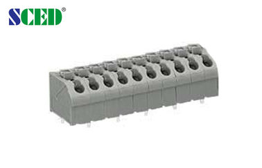 Pin a mola do passo 10A 2 do bloco terminal 5.00mm do PWB de Screwless - 24 Pin