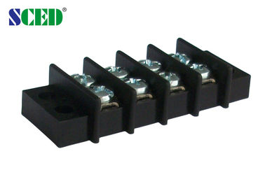Bloco terminal da barreira dobro dos níveis 9.525mm, blocos terminais elétricos de 300V 20A