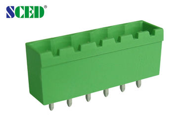 Bloco terminal Pluggable do homem 5.08mm para o controle 300V 18A da indústria, 2P - 24P