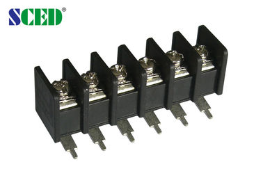 7.62mm 24 blocos terminais da barreira elétrica de Pólos para o local de servidor 300V 15A