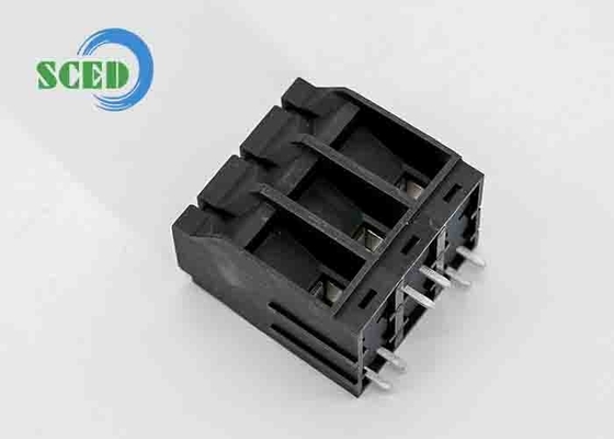 600V PA66 10.16mm 57A Bloco de terminais de mola com gaiola de pinça de latão φ1.8 -40C- 105C