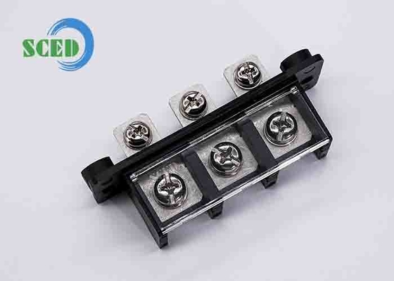 Pitch 21.00mm 600V 65A 3P Barreira Terminal Bloco Single Row PBT M5 Conector de Bloco do Terminal de Potência
