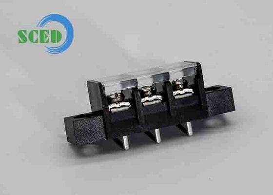 Bloco terminal de barreira M4 parafuso 11.00mm 300V 30A 2-16P Bloco terminal de energia