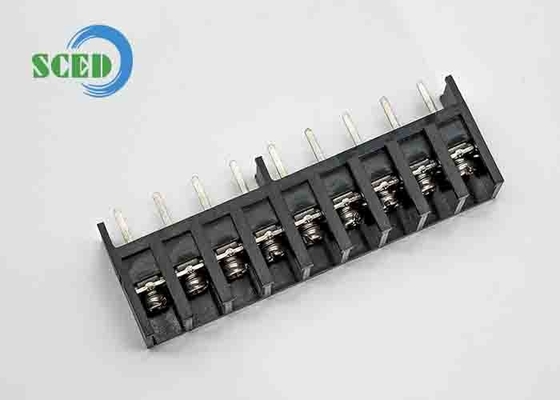 Bloco terminal de barreira 10.00mm 600V 30A 4-18P 6mm2 Bloco terminal de energia
