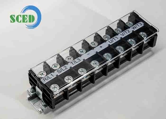 600V 101A Preto 2-20AWG PCB Bloco de Terminal de Alta Corrente para Site do Servidor