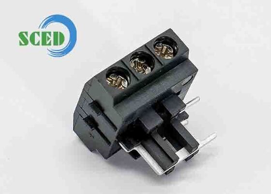 Conector de Bloco Terminal de Extremidade Fechada com Capacidade de Corrente de 10A e Faixa de Temperatura de 40°C a 105°C Componente de Fiação Elétrica