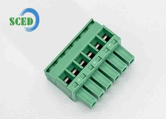 Bloco terminal plugável 12-24 AWG com tensão de surto nominal e alta resistência de isolamento para conectividade PCB