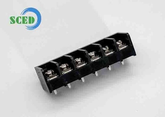 Torque 18-20 Lbf no bloco terminal de barreira UL94 V0 Classe de inflamabilidade 2,5 mm2 Seção transversal do condutor Ideal para painéis elétricos