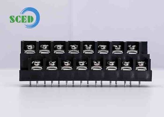Material de isolamento PBT Bloco de barreira terminal UL94 V0 Classificação de inflamabilidade concebida para ligações seguras e elétricas