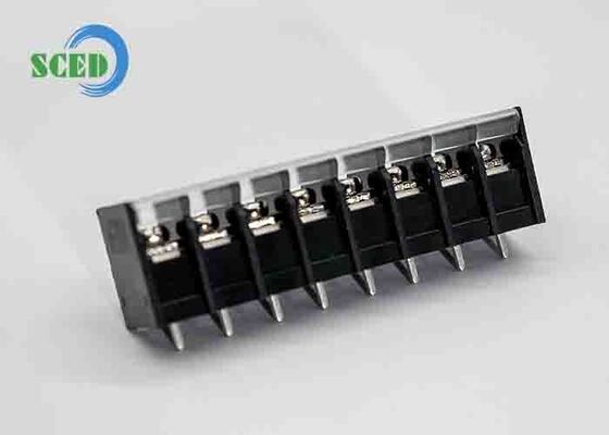 Conector terminal de ligação nominal de 25 mm2 Bloco de terminal de barreira UL94V0 Classe de inflamabilidade Ideal para painéis elétricos