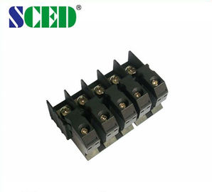 Conector de poder de bronze do alojamento do bloco terminal PA66 da montagem do painel do parafuso M4
