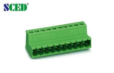 Lance o bloco terminal de encaixe 300V 18A 2P de 5.08mm - homem Pluggable da tomada do bloco 22P terminal