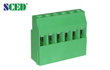 Lance 5.08mm 300V 10A 2P - tipo do Euro do bloco terminal do PWB 24P que levanta a série para equipamentos de poder