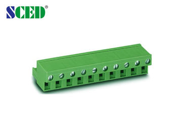 Passo fêmea 7.62mm 2P da tomada de encaixe do bloco terminal 300V 18A - 16P