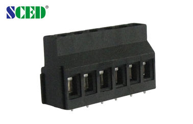 Lance 5.08mm 300V 10A 2P - tipo do Euro 24P que levanta o tipo conectores do parafuso da série do PWB