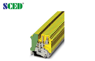 Tipo moído Calibre de diâmetro de fios 30 - dos blocos terminais do trilho do ruído da largura 6.2mm transporte de trilho 10