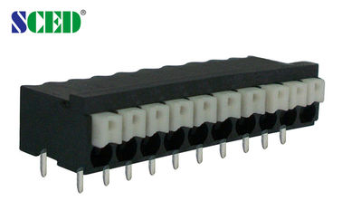 Calibre de diâmetro de fios espaçando do material 16-22 dos blocos terminais LCP da mola de 3.50mm com tecla